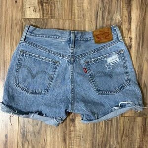 Levi’s Jean button-fly shorts